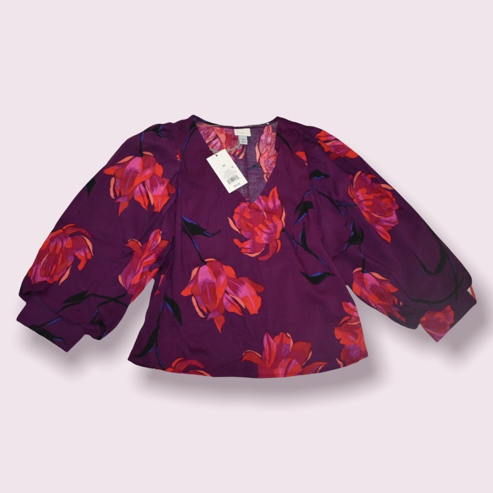 Long sleeve blouse